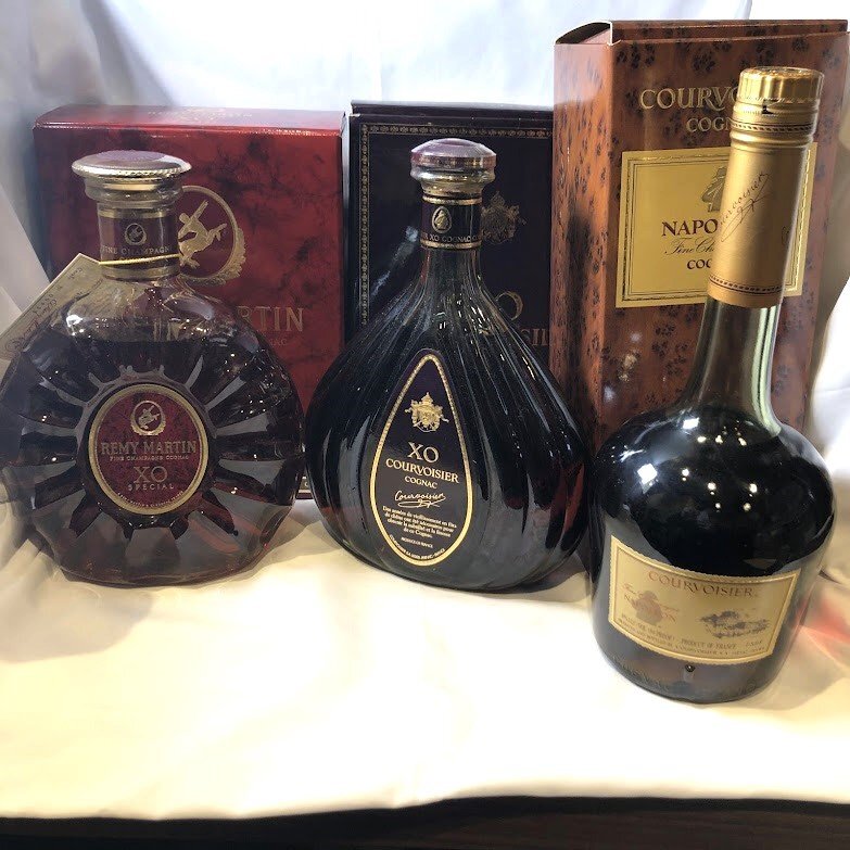 REMY MARTIN XO & COURVOISIER XO セット □【買取まねきや】古酒 未開栓 レミーマルタン XO スペシャル
