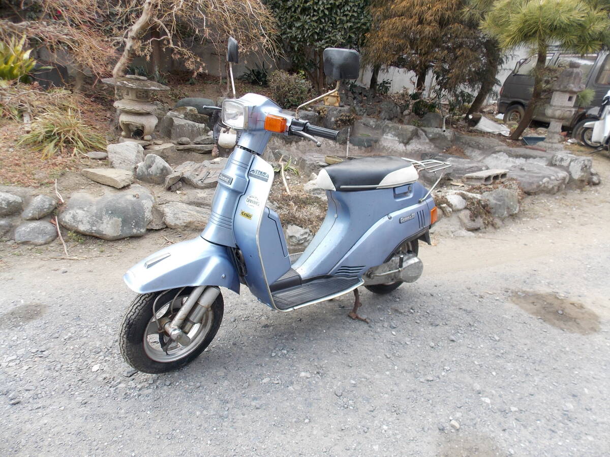 スズキ　ジェンマ　実動(dòng)書(shū)付き　初期型　昭和レトロ　ベスパ　