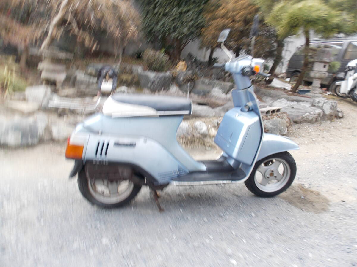 スズキ　ジェンマ　実動(dòng)書(shū)付き　初期型　昭和レトロ　ベスパ　