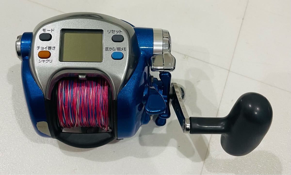 ダイワ DAIWA 500fe SEABORG リール 電動リール 1円スタート ジャンク品 シルバーブルー