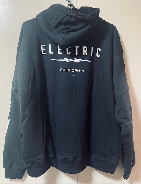 ☆23モデル・即決☆新品☆ELECTRIC REVERSIBLE HOOD BLACK ブラック Lサイズ 裏ボアリバーシブルフード エレクトリック 暖かい 処分48%OFF_画像4