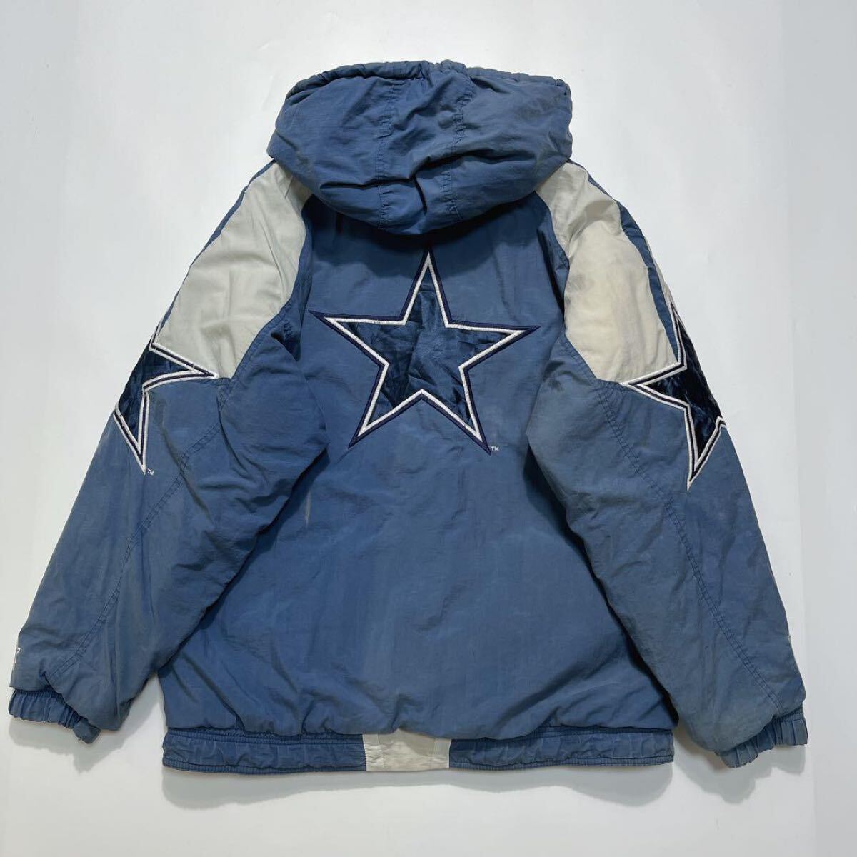 90's STARTER スターター 中綿ジャケット NFL COWBOYS 青系 XL 90's STARTER スターター 中綿ジャケット NFL COWBOYS 青系 XL