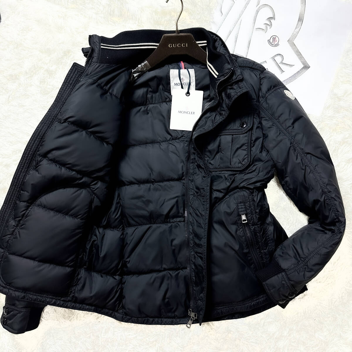 未使用級XL.LL~L!MONCLER極暖M-65ミリタリーダウンジャケット 未使用級XL.LL~L!MONCLER極暖M-65ミリタリーダウンジャケット