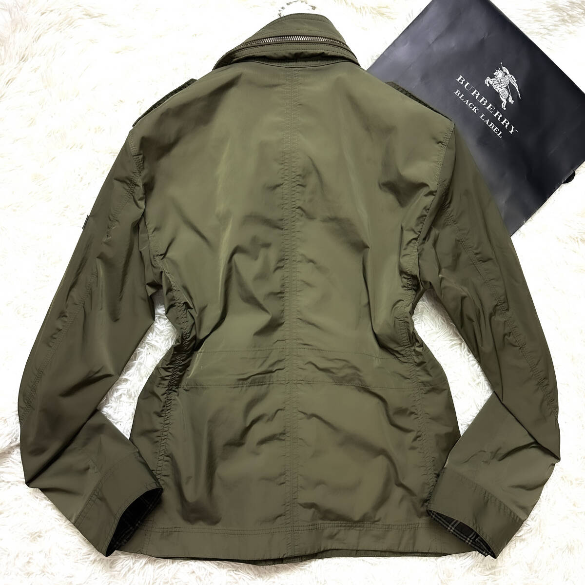 極美品2way!BURBERRY BLACK LABEL高機能マウンテンジャケットM 極美品2way!BURBERRY BLACK LABEL高機能マウンテンジャケットM