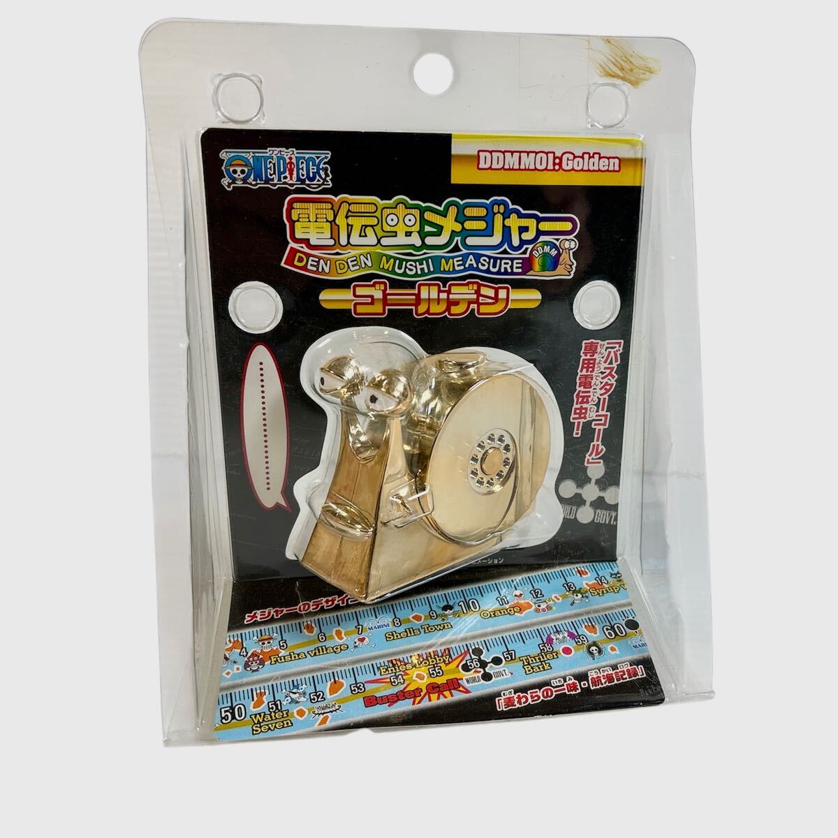 新品未開封 ワンピース ゴールデン 電伝虫 メジャー(ONE PIECE 新品未開封 ワンピース ゴールデン 電伝虫 メジャー(ONE PIECE