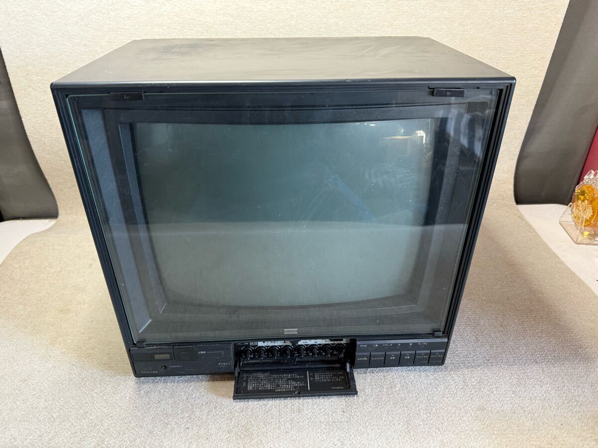 FUJITSU 富士通 カラーCRTテレビ FMTV-154 ブラウン管テレビ 15 FUJITSU 富士通 カラーCRTテレビ FMTV-154 ブラウン管テレビ 15