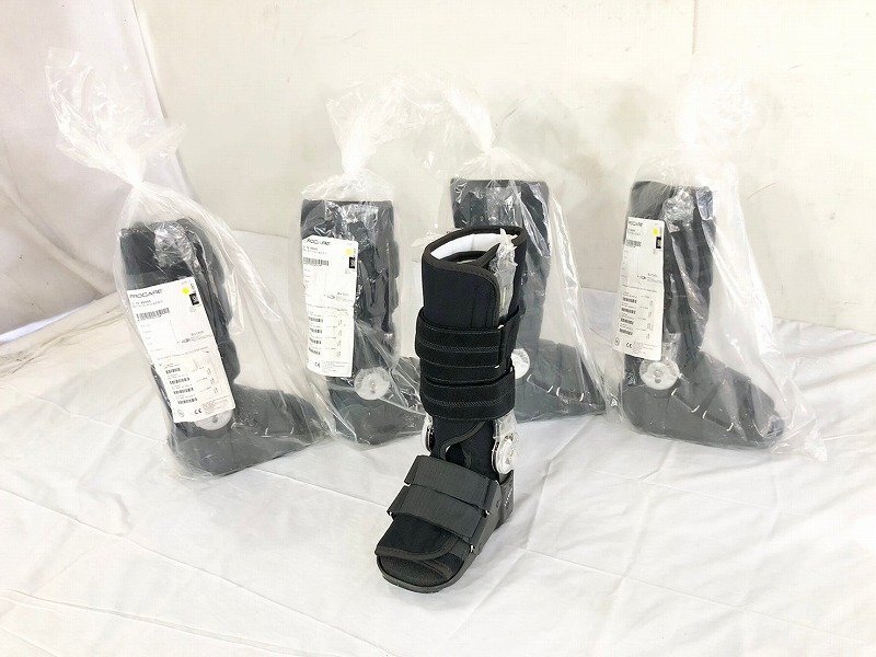 送料無料【新品】整形外科用 ウォーキングブーツ 5個(gè) Sサイズ 歩行用ブーツ 足裝具 サポーター PROCARE (140) ☆SB19B-W#25