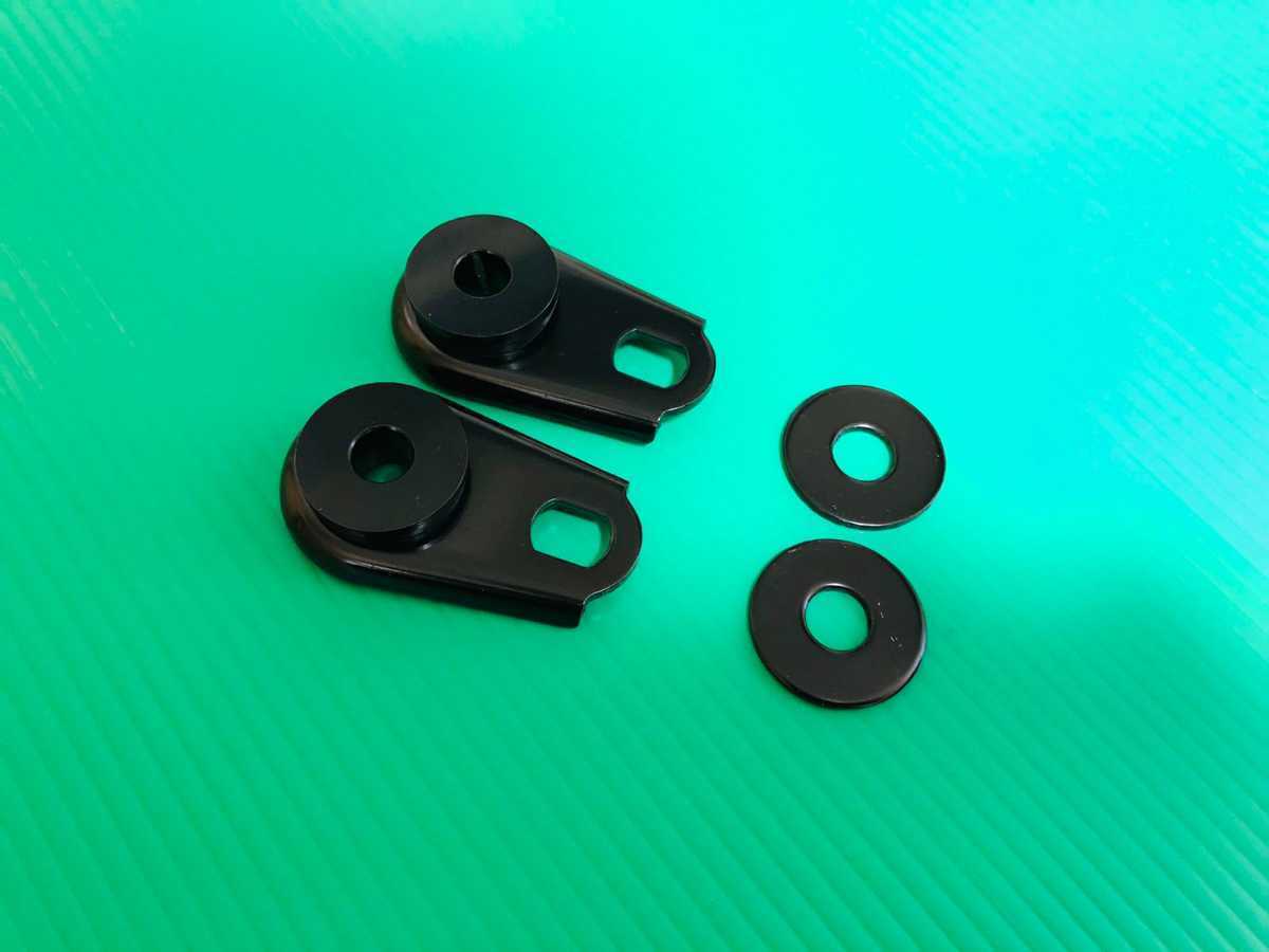 新品 GS400 高品質リアウインカーブラケット GSX400E ザリゴキ _画像2