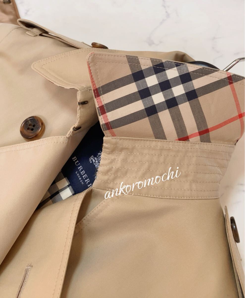 美品▽BURBERRY LONDON バーバリーロンドン 裏地ノバチェック柄 ライナー付き ロゴ入りボタン トレンチコート カーキ S メンズ 正規品  p10-st30214-251 | Pay ID