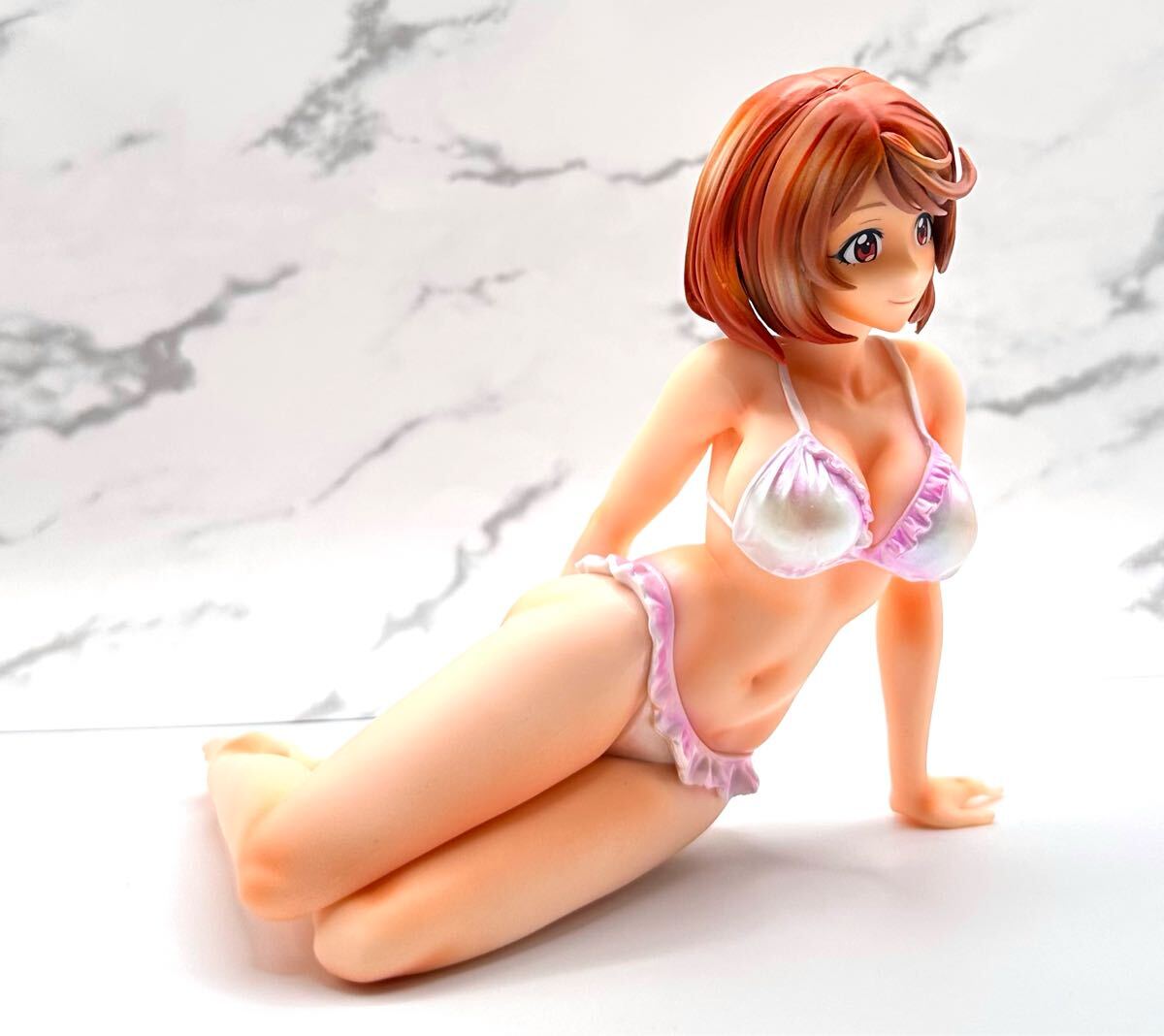 シャングリラフロンティア ☆ Celestial vivi 斎賀玲 リペイントフィギュア 肌修正 透け 水着 シャンフロ リメイク 美少女 ビキニ 女子高生_画像4