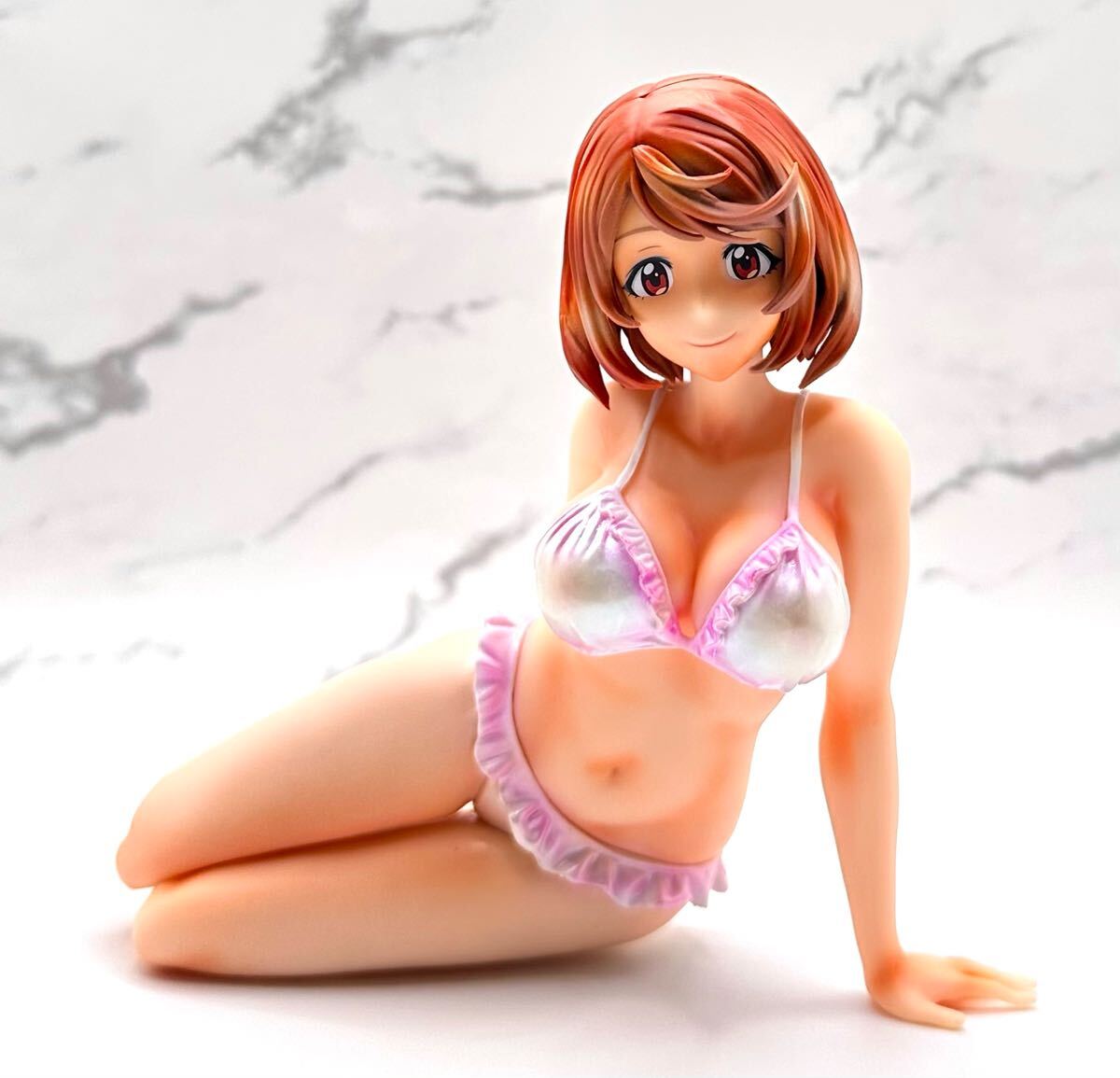 シャングリラフロンティア ☆ Celestial vivi 斎賀玲 リペイントフィギュア 肌修正 透け 水着 シャンフロ リメイク 美少女 ビキニ 女子高生_画像2