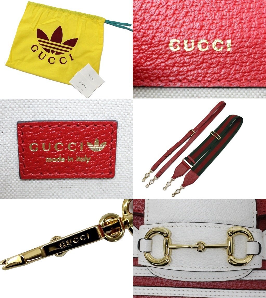 35万新品◇グッチ GUCCI×adidas ホースビット×トレフォイルロゴ 35万新品◇グッチ GUCCI×adidas ホースビット×トレフォイルロゴ