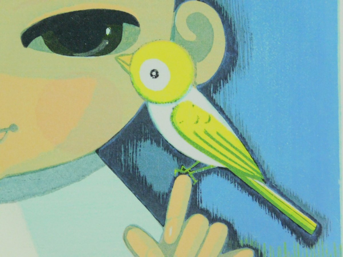 池田修三「6月」木版画 82年作 額装 秋田出身の人気木版画家 池田修三「6月」木版画 82年作 額装 秋田出身の人気木版画家