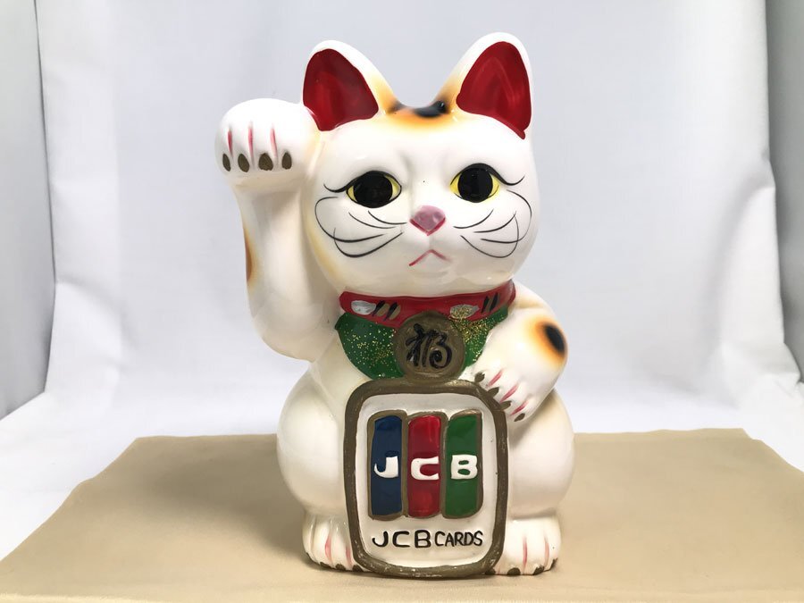 ☆希少☆招福 JCB 招き猫 貯金箱 JCBカード フィギュア ネコ ☆希少☆招福 JCB 招き猫 貯金箱 JCBカード フィギュア ネコ