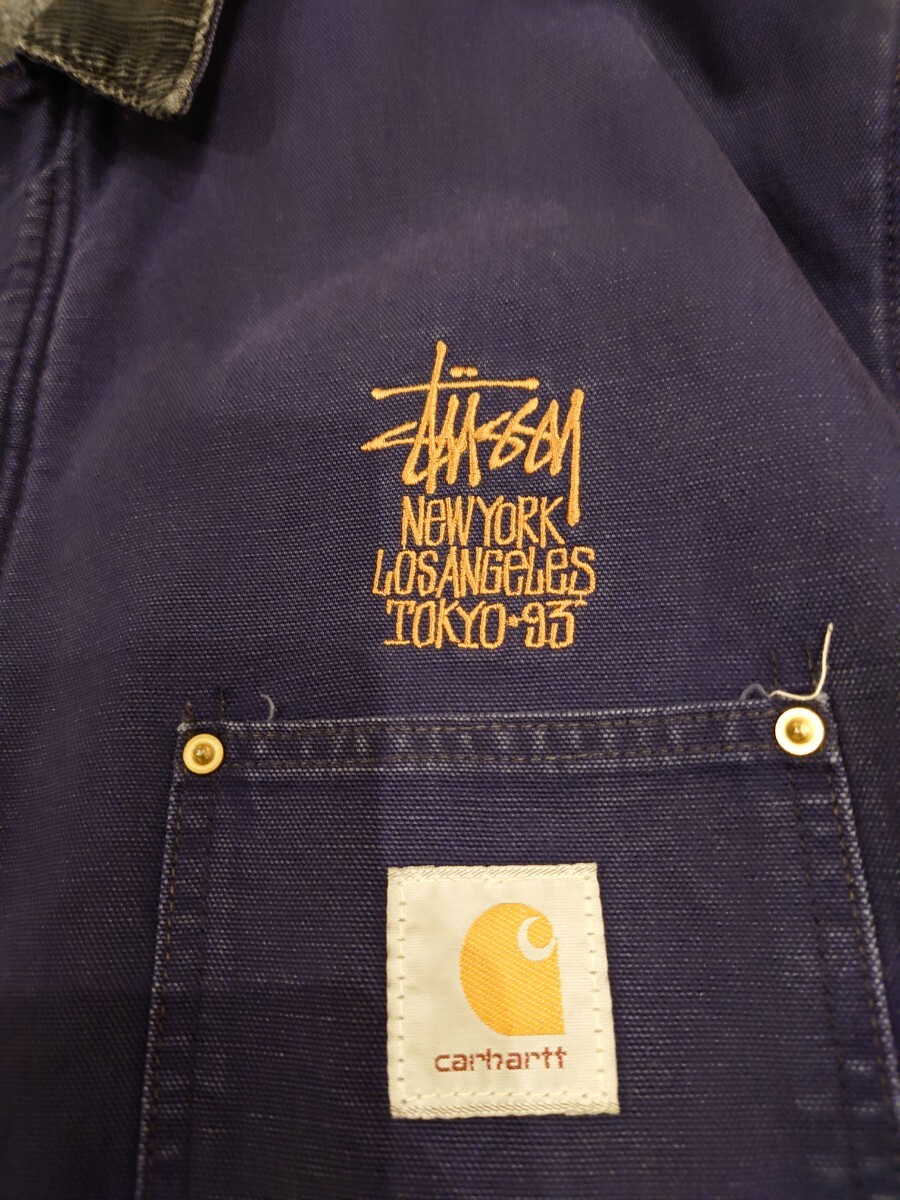 超スペシャル stussy carhartt 1993 ステューシー カーハート 超スペシャル stussy carhartt 1993 ステューシー カーハート