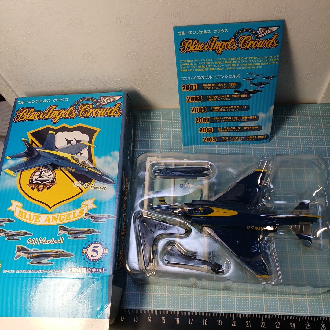 ef игрушки 1/144 blue angel sklauzF-4 Phantom 