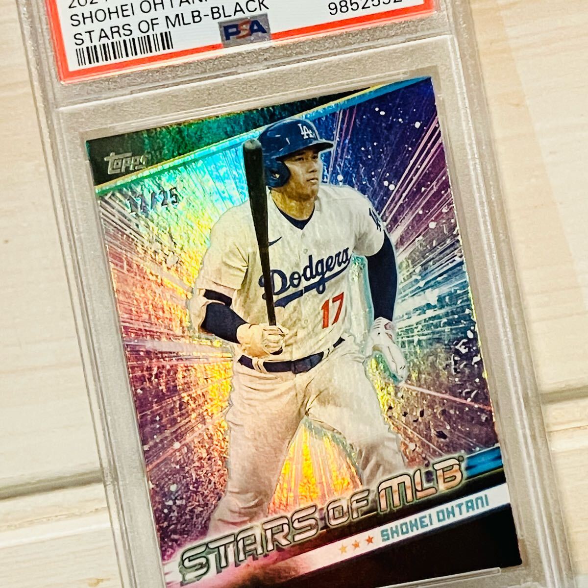☆世界に1枚☆ 大谷翔平 topps カード ジャージナンバー ☆世界に1枚☆ 大谷翔平 topps カード ジャージナンバー