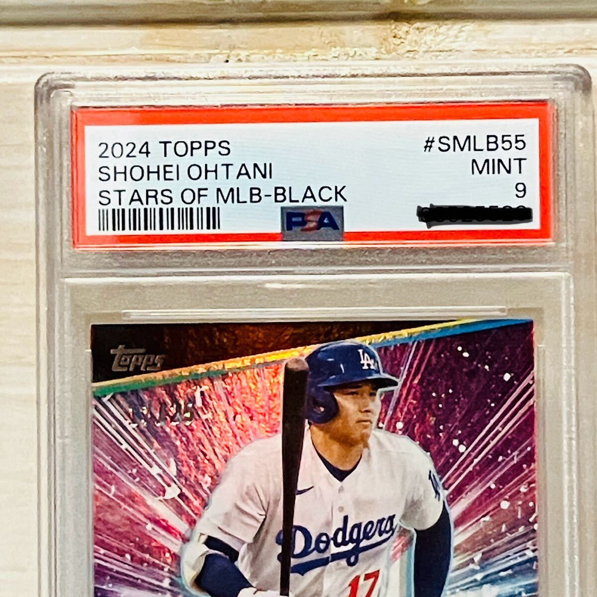 ☆世界に1枚☆ 大谷翔平 topps カード ジャージナンバー ☆世界に1枚☆ 大谷翔平 topps カード ジャージナンバー