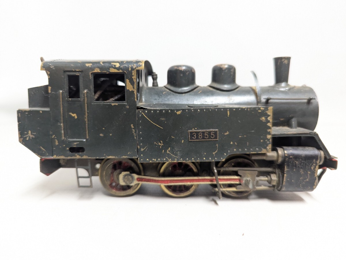 □希少 メーカー不明 Oゲージ 蒸気機関車 3855 動力車 鉄道模型 □希少 メーカー不明 Oゲージ 蒸気機関車 3855 動力車 鉄道模型