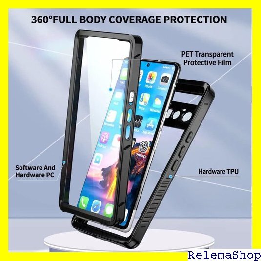 Google Pixel 7a ケース 防水ケース ク グーグル ピクセル 7A 防水ケース お風呂 海 透明 973