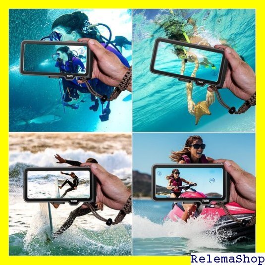 潜水用ケースiphone 水中撮影スマホ防水ケース 水 お釣り海 海上アスレチックパークなど適用に対応 グレー 2586