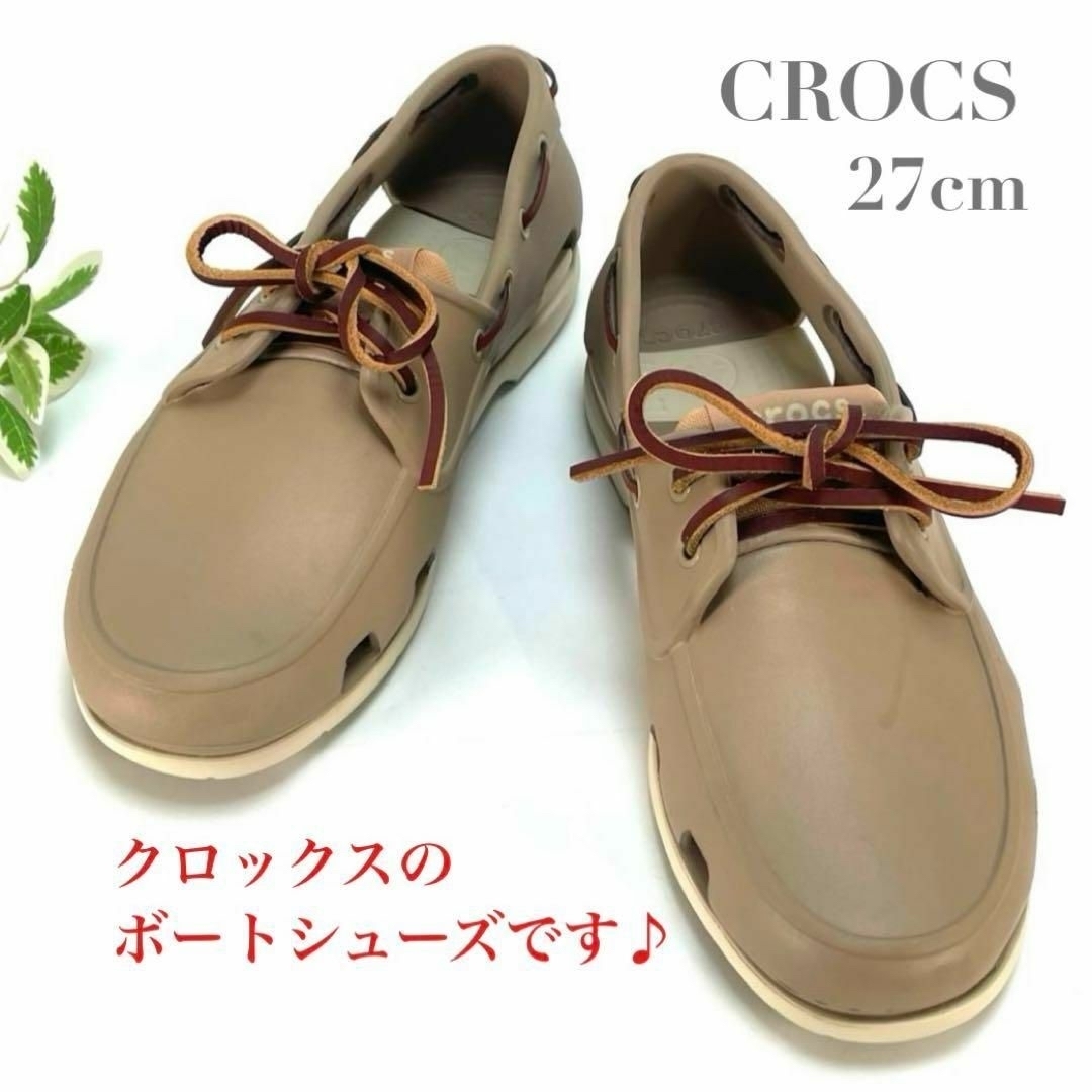 CROCS クロックス ビーチライン ボートシューズ モカシン デッキ CROCS クロックス ビーチライン ボートシューズ モカシン デッキ