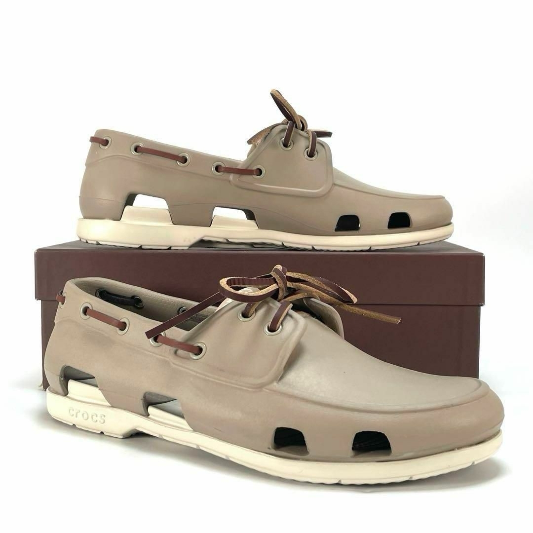 CROCS クロックス ビーチライン ボートシューズ モカシン デッキ CROCS クロックス ビーチライン ボートシューズ モカシン デッキ