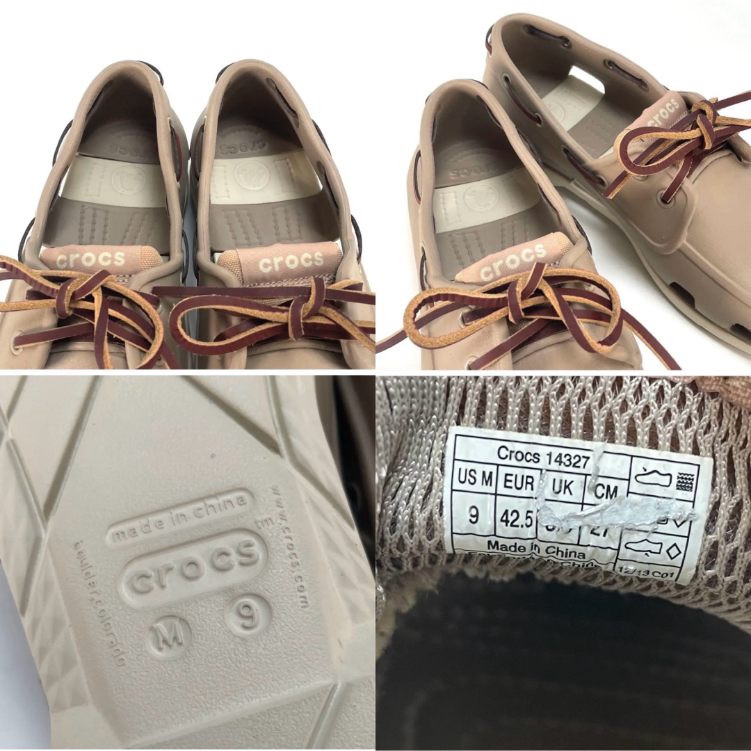 CROCS クロックス ビーチライン ボートシューズ モカシン デッキ CROCS クロックス ビーチライン ボートシューズ モカシン デッキ