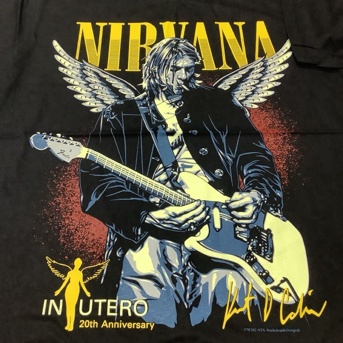 SR13C1 ニルヴァーナ バンドTシャツ XLサイズ 8 NIRVANA カートコバーン Kurt Cobain SR13C1 ニルヴァーナ バンドTシャツ XLサイズ 8 NIRVANA カートコバーン Kurt Cobain