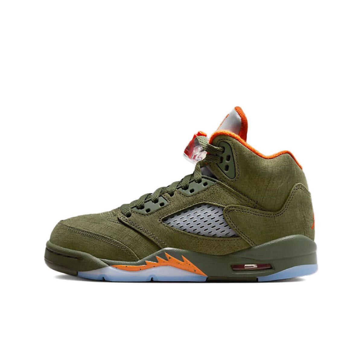 Nike Air Jordan 5 Retro Oliveナイキ エアジョーダン5 レトロ オリーブ(DD0587-308)緑30cm箱無(wú)し