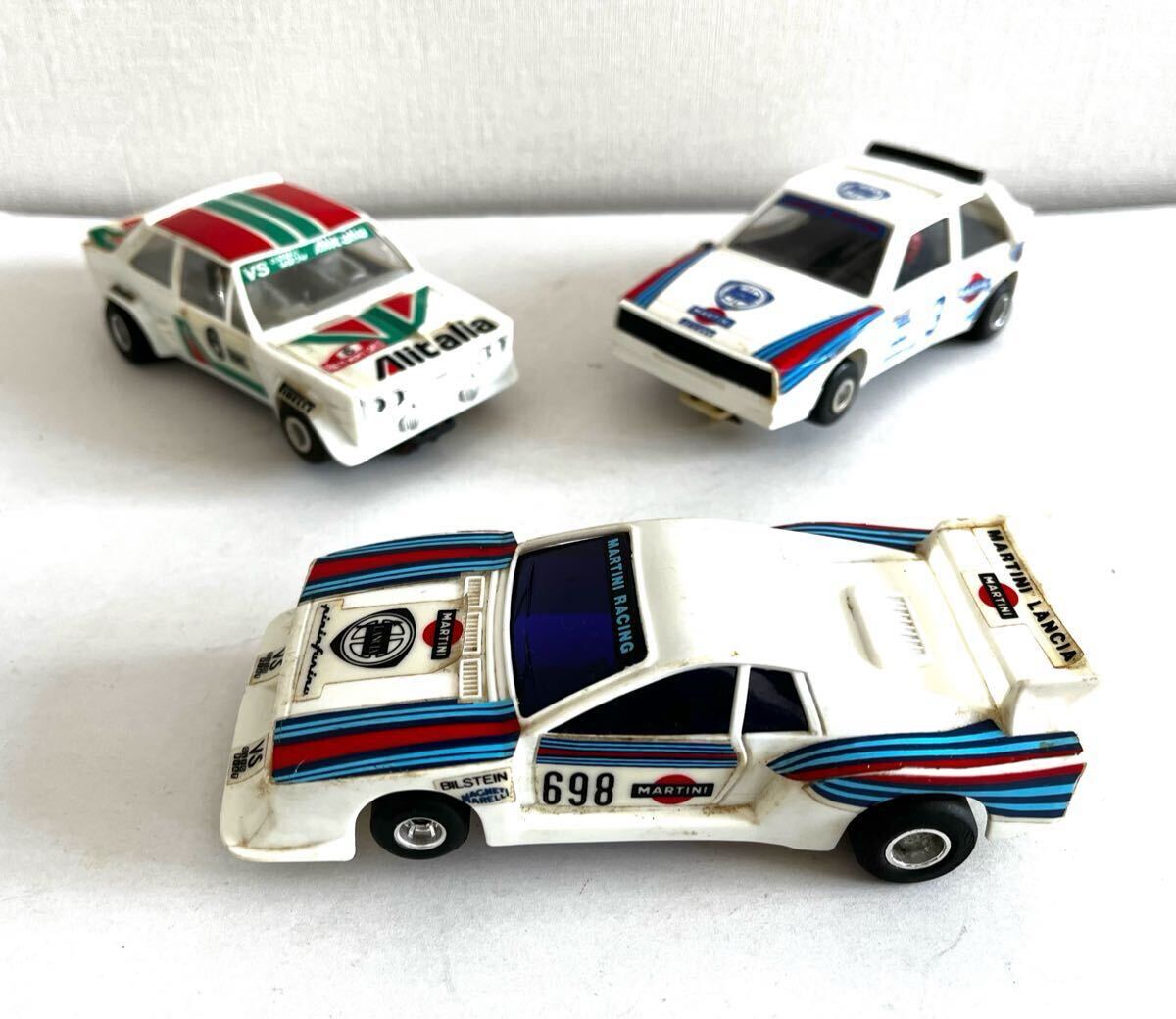 1/32 ランチア &フィアット ワークスラリーカー3台セット　ポリスティル_画像1