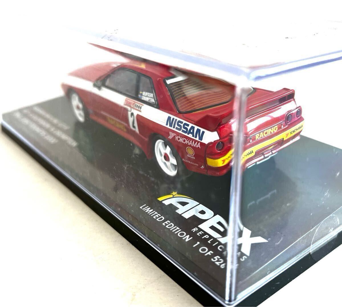 1/43 レアモデル　日産スカイラインR32 GTR バザースト1992