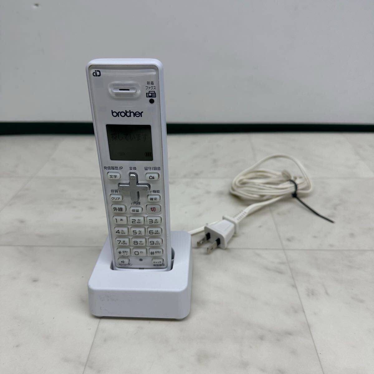 Brother ブラザー 電話機 子機 BCL-D120K コードレス子機/充電器 BCL-CH20JP 通電確認のみ