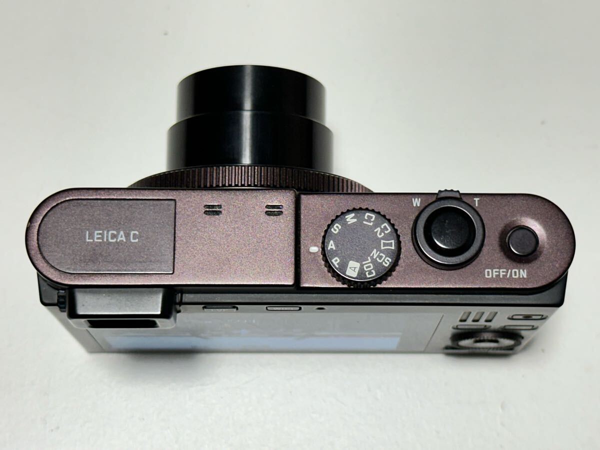 LEICA C Typ112 ダークレッド レザーケース付き LEICA C Typ112 ダークレッド レザーケース付き