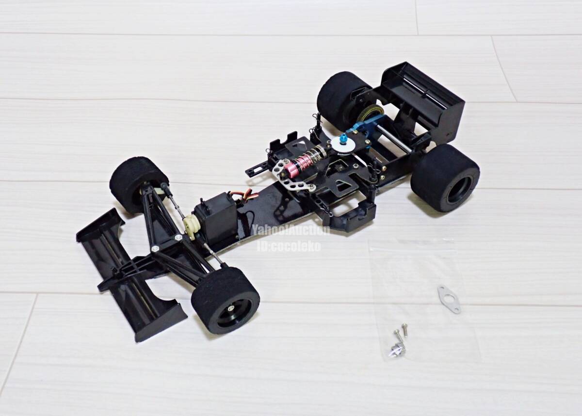 ★超レア!★ タミヤF103オプション付き Yahoo!オークション - 1/10 タミヤ F103 シャーシ オプション