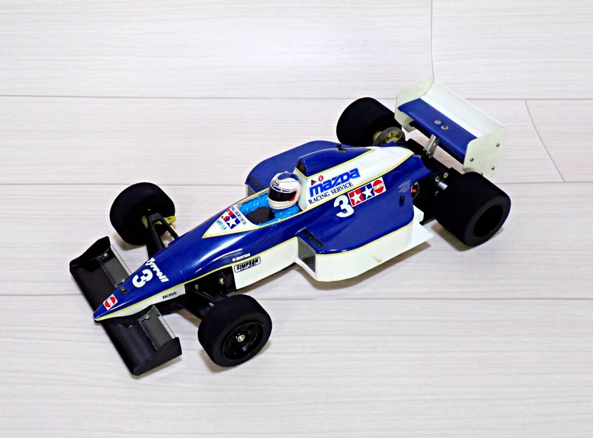 新品未使用品！】タミヤ 1/10 電動組立RC ティレル019 フォード