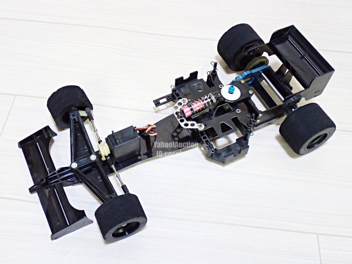 【新品同様美品!】 タミヤ 1/10 F103 シャーシ Yahoo!オークション - 1/10 タミヤ F103 シャーシ オプション