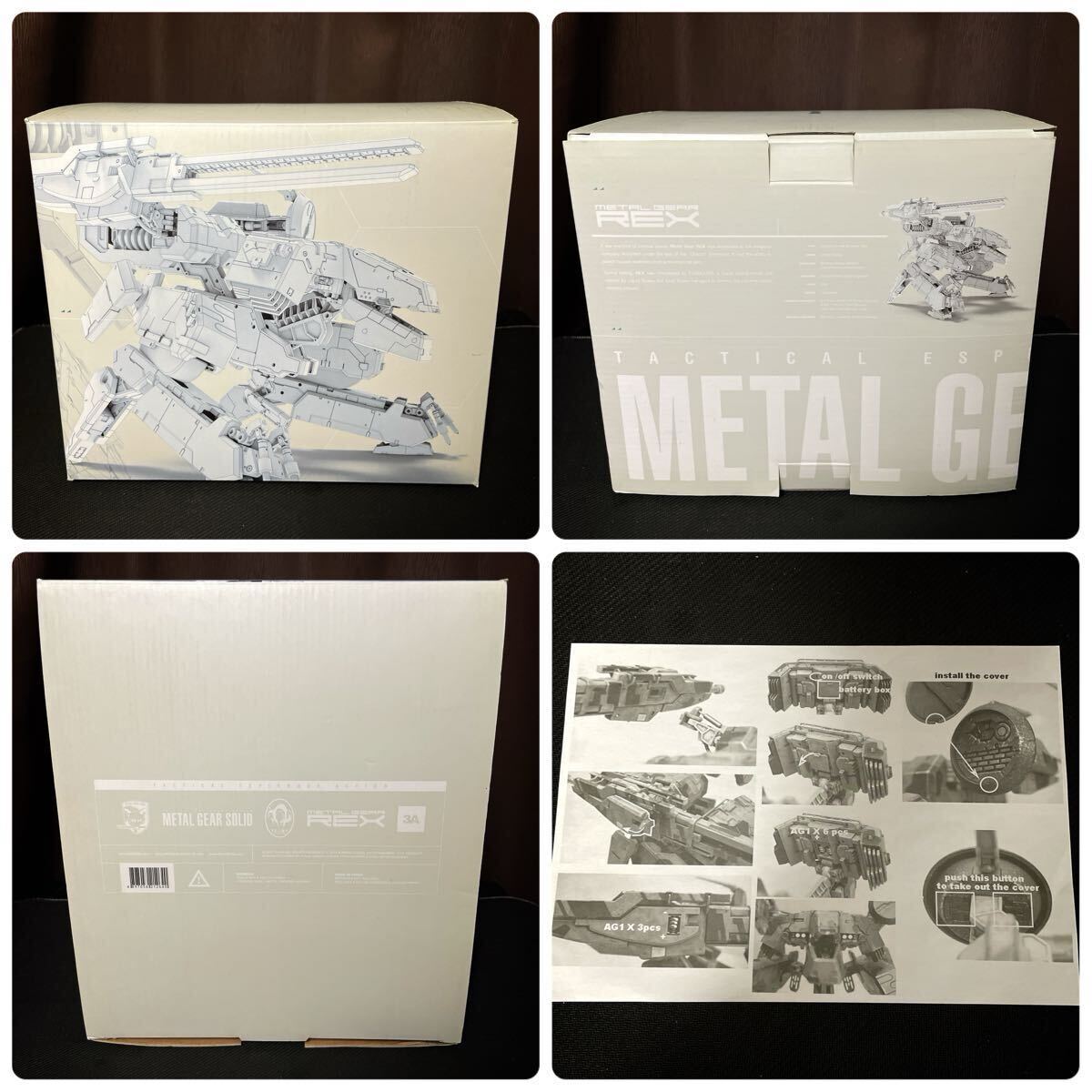 ThreeA L GEAR REX ハーフサイズ版 METAL GEAR REX (メタルギアREX) ハーフサイズ版