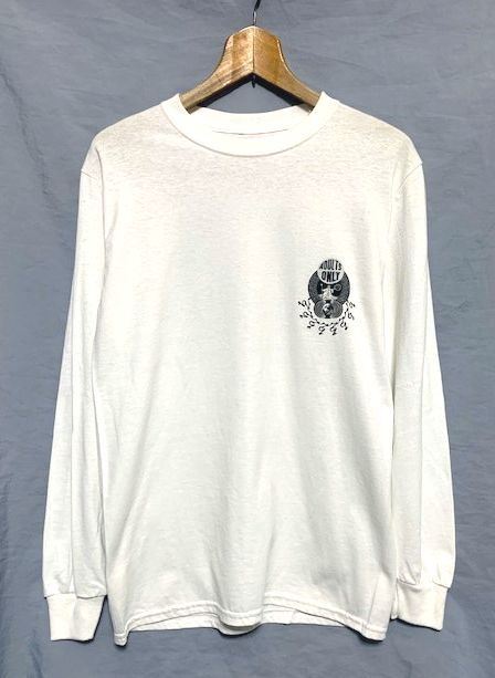 *23SS не использовался с биркой EVISEN SKATEBOARDS креветка sen скейтборд NEO ADULTS ONLY LS длинный рукав футболка белый S