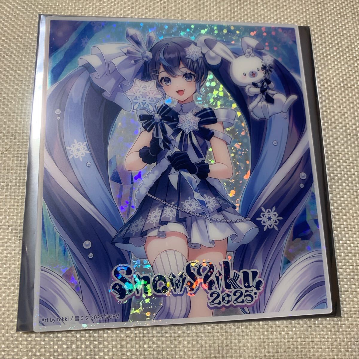 グッズ]SNOW MIKU 2025 × HMV POP UP SHOP クリア色紙(ランダム8