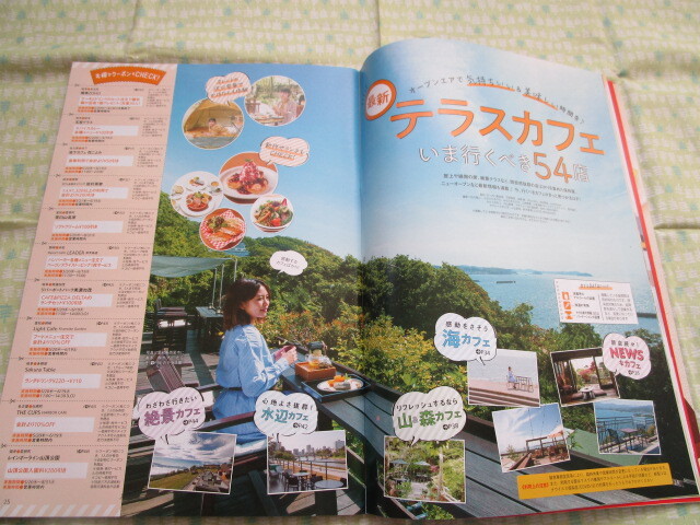 E1 путешествие журнал [ Tokai War машина (Tokai Walker) 2021 6 месяц номер первый специальный выпуск : новейший терраса Cafe .. line ...54 магазин ] KADOKAWA выпуск 