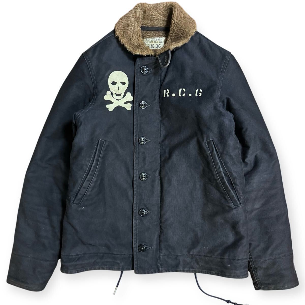 雰囲気系 THE REAL McCOY'S リアルマッコイズ N-1 DECK JACKET 雰囲気系 THE REAL McCOY'S リアルマッコイズ N-1 DECK JACKET