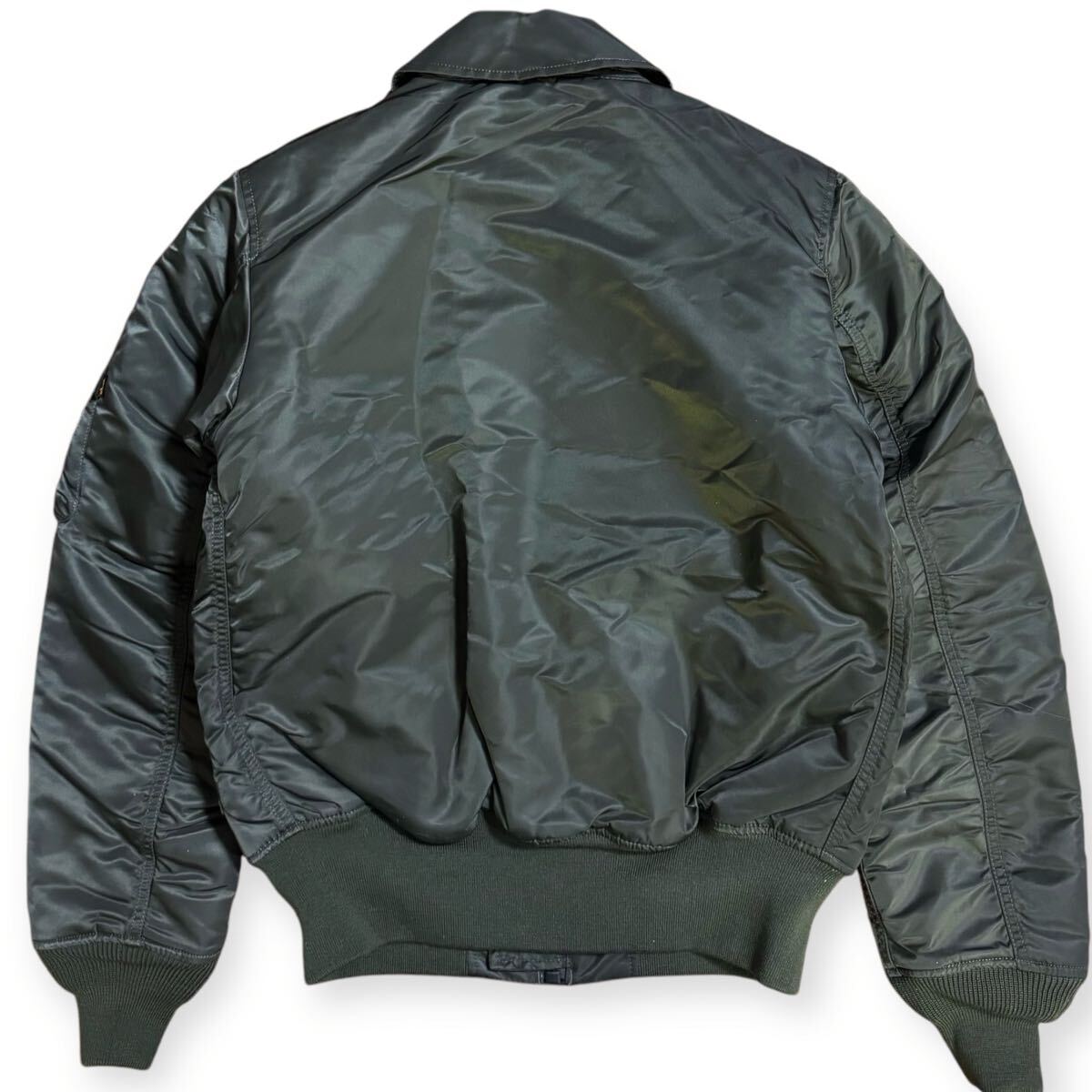ALPHA タイトフィット CWU-45P フライトジャケット レプリカグレー タグ付 ALPHA INDUSTRIES JAPAN SPEC タイトフィット CWU-45P