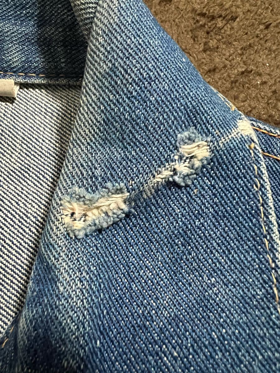 60s ヴィンテージ Wrangler 24MJZ デニム ジャケット ラングラー 60s ヴィンテージ Wrangler 24MJZ デニム ジャケット ラングラー