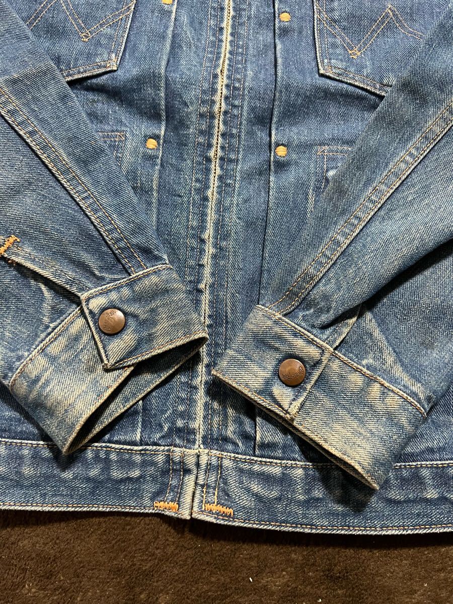 60s ヴィンテージ Wrangler 24MJZ デニム ジャケット ラングラー 60s ヴィンテージ Wrangler 24MJZ デニム ジャケット ラングラー