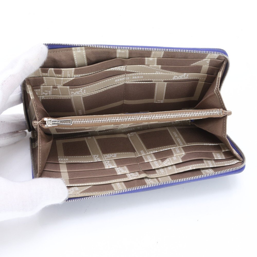 1円□美品□エルメス□アザップ シルクイン ロング ウォレット 1円□美品□エルメス□アザップ シルクイン ロング ウォレット