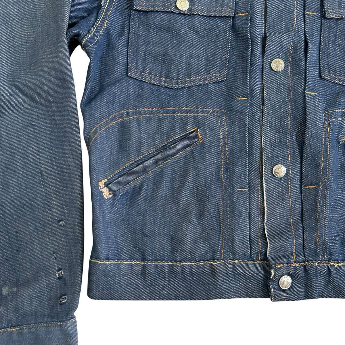 60s 70s RANCHCRAFT バットダイ 24MJ タイプ デニムジャケット 60s 70s RANCHCRAFT バットダイ 24MJ タイプ デニムジャケット