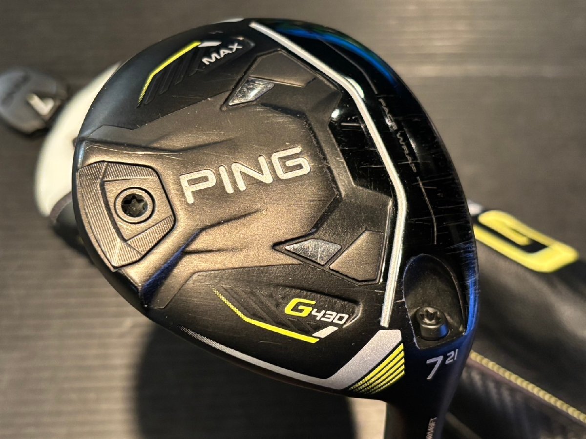 PING ピン G430 MAX フェアウェイウッド 7W 21°/ベンタス TR PING ピン G430 MAX フェアウェイウッド 7W 21°/ベンタス TR