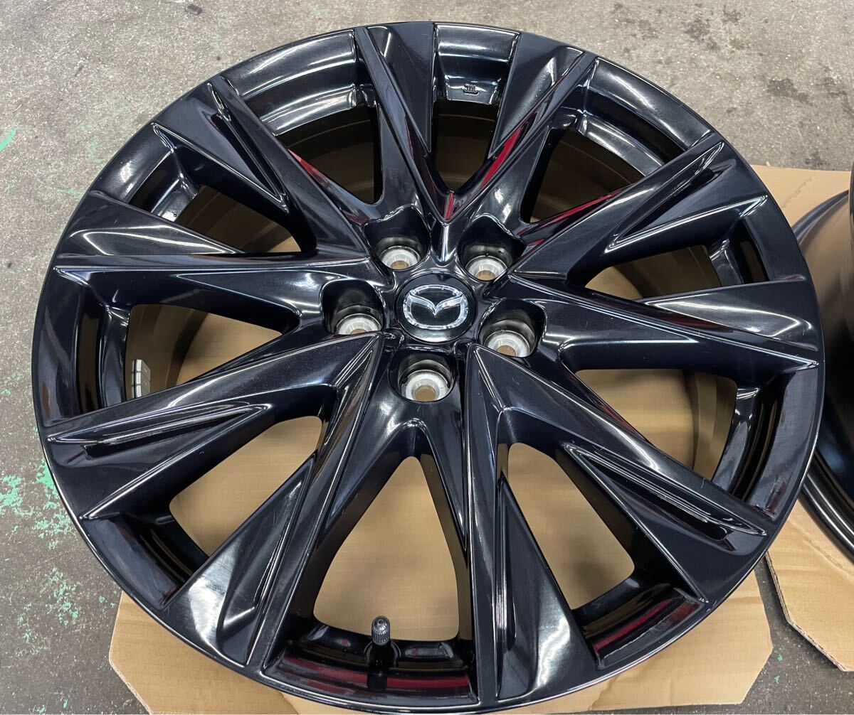 新車外し】 美品 マツダ 純正ホイール cx-5 cx-8 17-7j+45 新車外し】 美品 マツダ 純正ホイール cx-5 cx-8 17-7j+45