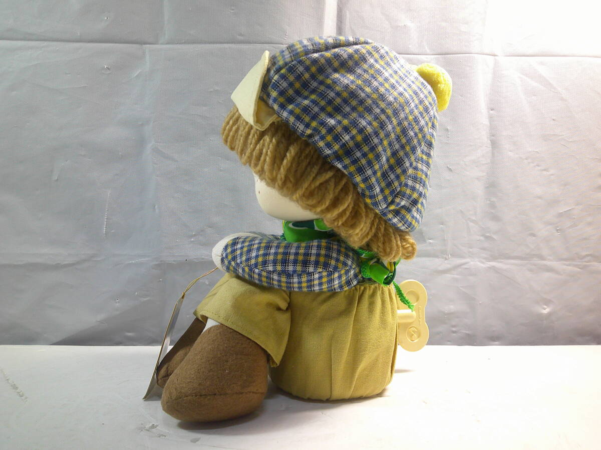 не использовался Sankyo колеблющийся кукла музыкальная шкатулка мягкая игрушка кукла zen мой Showa Retro Junk